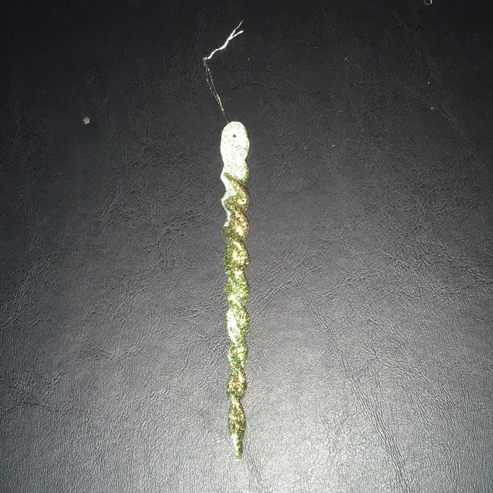 Sparkly Icicle Ornament